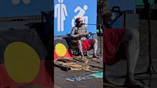 Traditional Aboriginal Australian Live Performance at Sydney City TheInternationalLens [upl. by Simonette]