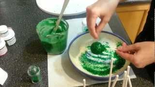 How To Make Glitter Cake Pops [upl. by Elodea686]