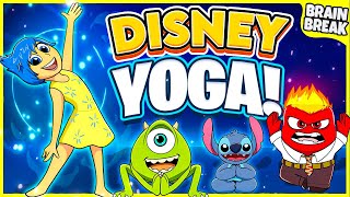 Disney Yoga  Brain Breaks For Kids  Yoga For Kids  Calming Kids Yoga  Danny Go Noodle [upl. by Hillhouse]