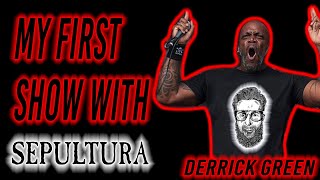 Derrick Greens First Show With Sepultura  Famous Interviews [upl. by Zednanref]