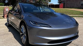 Tesla Model 3 QuickSilver 2024  🥶 Brand New  Custom Wheels 19”  Long Range RWD [upl. by Hardden]