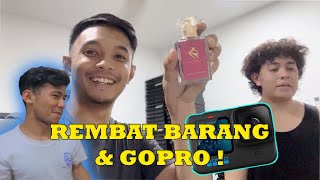 CUR1 BARANG ASYRAF ROZAMI REMBAT GOPRO  TV amp PERFUME  RUSHDAN WAFA  RIEV WAFA [upl. by Annohs]