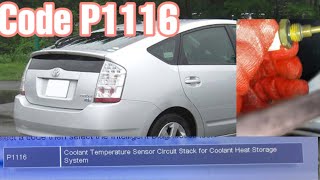 Toyota Prius 20062008 Code P1116 [upl. by Alphonse]