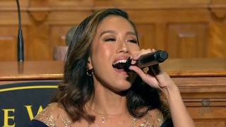 PINOY PRIDE Rachelle Ann Go gets STANDING OVATION at the 2019 World Food Prize [upl. by Sandler]