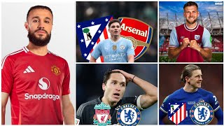 Arsenal Oo Afdubaneysa Alvarez Man Utd Oo Mazraoui Dhameysay Dagaalka Suuqa Ee Chelsea amp Liverpool [upl. by Eleda259]