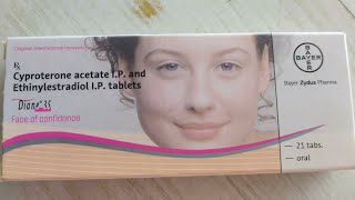 Diane 35 Tablet All Detail  Cyproterone Acetate amp Ethinylestradiol Tablet [upl. by Fairfield466]