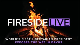 Worlds First Libertarian President Exposes the WEF in Davos [upl. by Anawahs]