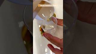 DIY Epoxy Resin Jewellery Resin Jewellery Making resinart resintutorials shortsfeed foryou [upl. by Davida]