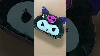 Kuromi Pouch How to make asmr blindbag papercraft diy squishy [upl. by Aisekal]