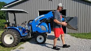 First Warranty Claim on the New Holland Workmaster 40 Compact Tractor [upl. by Wanonah]