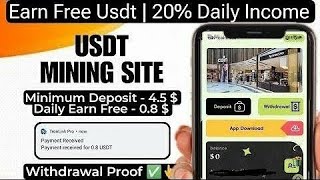 Longterm Project 2024 ✅  TRX Cloud Mining Site 🔥  Get Free Crypto Daily ⭐  safe and stable [upl. by Llevra6]