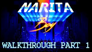 Narita Boy  Walkthrough Part 1  No commentary with chapters  60fps [upl. by Adley577]