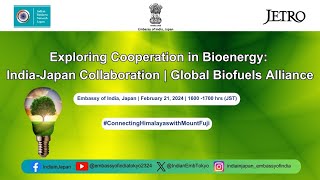 Exploring Cooperation in Bioenergy IndiaJapan Collaboration  Global Biofuels Alliance [upl. by Navets]