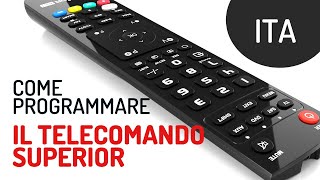 Tutorial Come programmare il telecomando programmabile Superior 4in1 2in1 1in1 [upl. by Medarda]