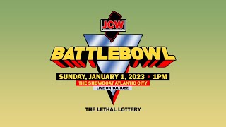 JCW PRESENTS  BATTLEBOWL LIVE PRO WRESTLING [upl. by Aretse]