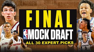 FINAL 2022 NBA Mock Draft All 30 FirstRound Picks  CBS Sports HQ [upl. by Senga507]