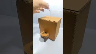 Make a Coin Bank With Cardboard shorts theprince viralshorts coinbank coinbox [upl. by Obla]