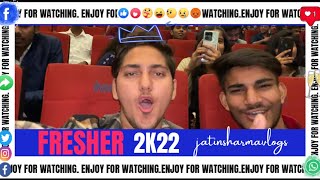 BCA Fresher party 2022  Inmantec Institution  College Life 7  JatinSharmaVlogs [upl. by Colby]