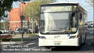 CDC Tullamarine 40 MercedesBenz O500LE Volgren Optimus [upl. by Eical455]