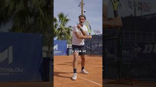 Onehanded backhand  your footwork based on your dominant eye [upl. by Inram]