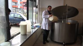 Milk Collection Center in Istog Kosovo [upl. by Oirifrop]