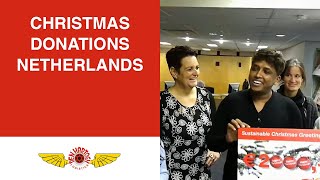 Den Hartogh Christmas donation to Vluchtelingenwerk [upl. by Vitus]