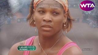 Serena Williams vs Andrea Petkovic  2010 Rome R3 Highlights [upl. by Ena480]