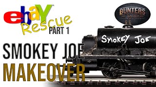 eBay Rescue  Hornby Smokey Joe Pug  Weathering Model Railway pt1 [upl. by Malas]