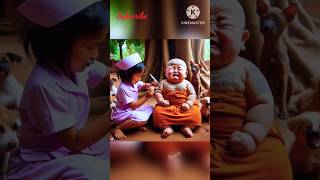 Doctor Injection Buddha craing short video trending baby tamil shortvideo viralvideo [upl. by Eenehs]