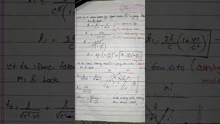 MichelsonMorley Experiment। BSC Physics shorts [upl. by Camus]