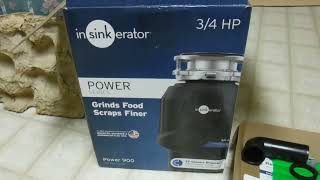 InSinkErator Power 900 Garbage Disposal Bought on 71024 Correct Power Install [upl. by Attenoj965]