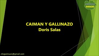 Doris Salas  Caimán y Gallinazo KaraokePista [upl. by Oicnaneb581]