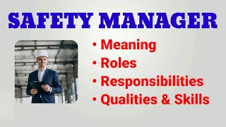 Health and Safety Manager Job Description  Roles and Responsibilities  Qualities Skills Duties [upl. by Powe410]