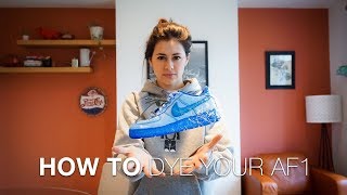 HOW TO AF100 Master Workshop DipDye Custom [upl. by Ahsratal]