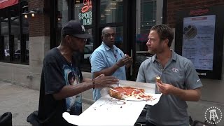 Barstool Pizza Review  Giordanos Chicago [upl. by Colp547]