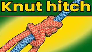 Knut hitch Friction hitch for tree climbing [upl. by Ylim]