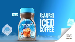 NEW NESCAFÉ ICE ROAST  The Right Coffee for an Iced Coffee [upl. by Cagle]