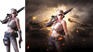 Gaming Banner Design In Photoshop for beginners [upl. by Ocisnarf260]