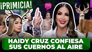 ¡PRIMICIA HAIDY CRUZ CONFIESA SUS CUERNOS AL AIRE Y SANDRA SE IDENTIFICA CON ELLA [upl. by Marika]