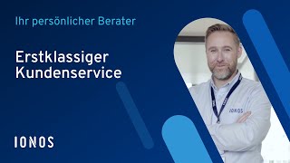 Persönlicher Berater von IONOS Erstklassiger Kundenservice [upl. by Salangi761]