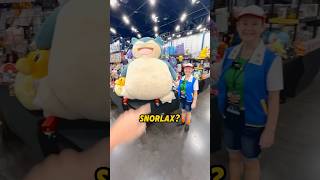 I Found Giant Snorlax Pokemon Plush [upl. by Arriek]