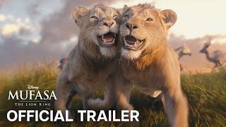 Mufasa The Lion King  Official Trailer [upl. by Llenwad32]