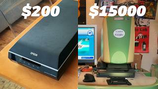 200 Film Scanner VS 15000 Film Scanner Comparison [upl. by Bunker]