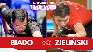 Carlo Biado vs Wiktor Zieliński  Lushang Open 2024  Highlights [upl. by Laehpar]