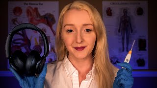 ASMR Detailed Ear Cleaning amp Hearing Test  Medical [upl. by Rita]