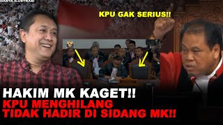 HAHA HAKIM MK KENA PRANKKPU MENGHILANG TIDAK HADIR DI SIDANG MK [upl. by Nielson]