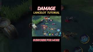 Lancelot Tutorial by kaizelYT ✅ mlbb shorts shortsfeed mlbbindonesia mlbbph lancelot trend [upl. by Misti800]