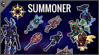 All Summoner Weapons  Terraria Calamity Mod [upl. by Hamachi]