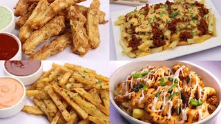 4 Easy Crispy French Fries RecipesLoaded FriesKids Special Recipe By Recipes Of The World [upl. by Fillbert935]