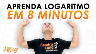 APRENDA LOGARITMO EM 8 MINUTOS  RÁPIDO e FÁCIL [upl. by Otsirc]